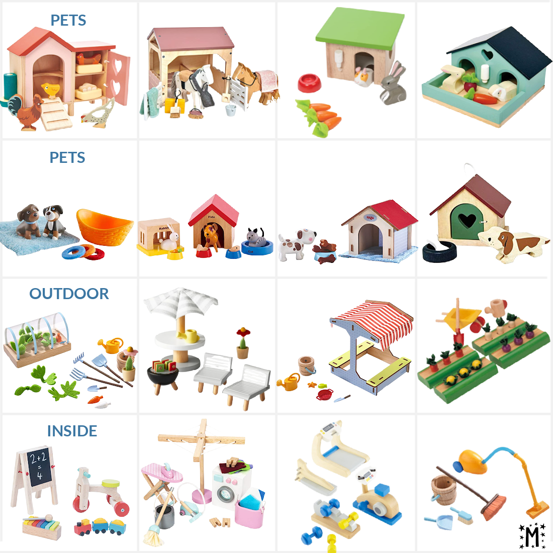 Dollhouse accessories on sale